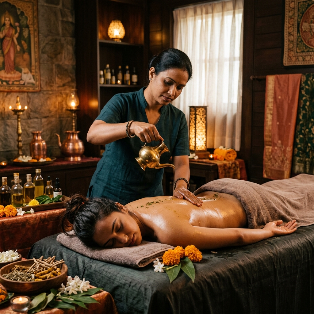 Massagem Ayurvédica